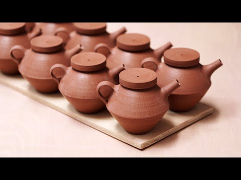 How to Make A Small Pottery Teapot — Narrated Version