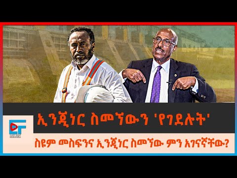 ኢንጂነር ስመኘውን 'የገደሉት' ፤
ስዩም መስፍንና ኢንጂነር ስመኘው ምን አገናኛቸው?