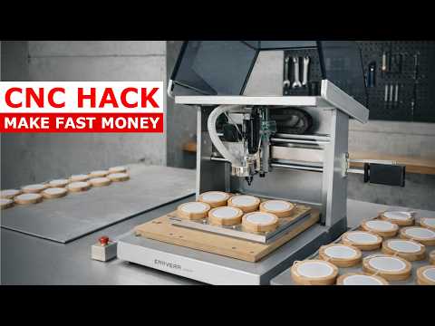 MagSafe Holder from Wood with CNC Makera Carvera Air | CAM and FreeCAD