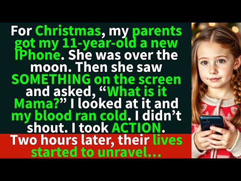 For Christmas, my parents gave my daughter an iPhone. I looked at it and called the POLICE…