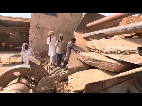 "Huge Rocks Crushing Process. Super Satisfying Stone Crushing Process by Jaw Crusher #rockcrusher"