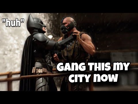 When BANE  broke BATMAN and Took Over Gotham
