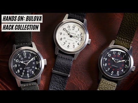 The Bulova Classic HACK Military delivers vintage field watch goodness in a compact case