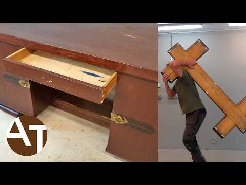 Rare DESK restoration with AMAZING result