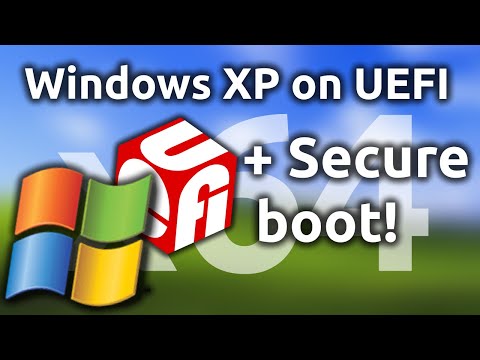 Windows XP (x64) on UEFI (+ Secure Boot!)