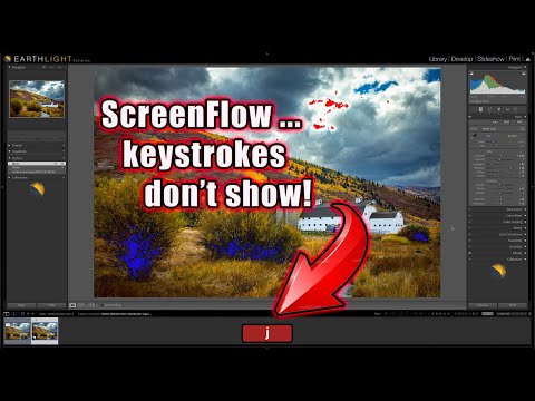 AAARGH! Keystrokes don’t show in ScreenFlow!