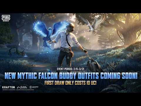 PUBG MOBILE | NEW MYTHIC FALCON BUDDY OUTFITS COMING SOON!