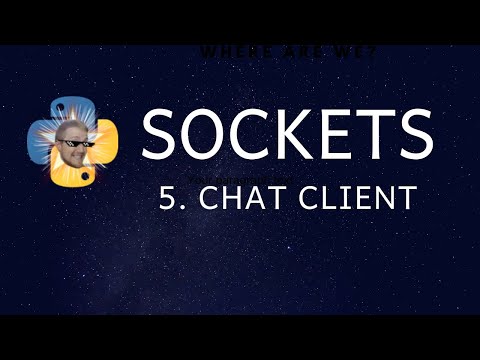 Socket Chatroom client - Creating chat application with sockets in Python