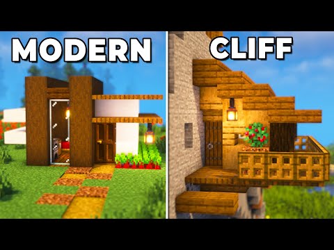 3 Simple Starter Bases for 1.21 Survival Minecraft! #4