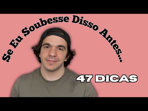 Conselhos para novos programadores