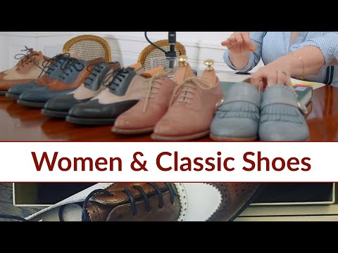Women and Classic Shoes