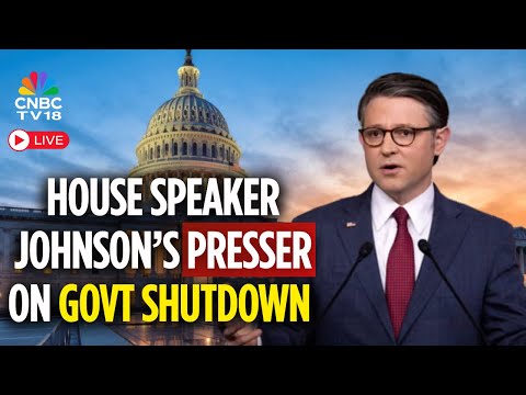 LIVE: House Speaker Johnson Gives Press Conference Remarks on Day 7 of Government Shutdown | N18G