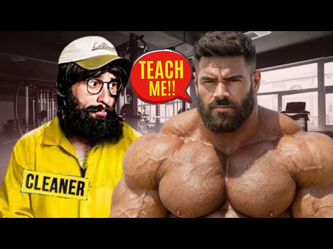 Cleaner SHAMES the Strongest Bodybuilder Alive 💪🔥   Anatoly GYM PRANK