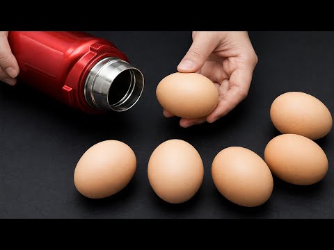 Don't Boil Eggs in Water Anymore - This is the best way to boil eggs...