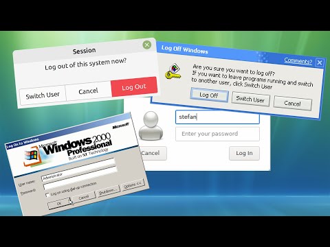 What Happens if you Log Off and On in Different OSes?