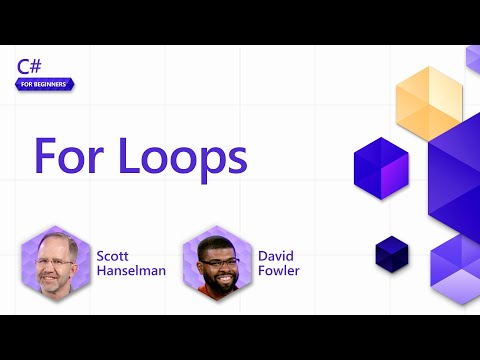 For Loops [Pt 11] | C# for Beginners
