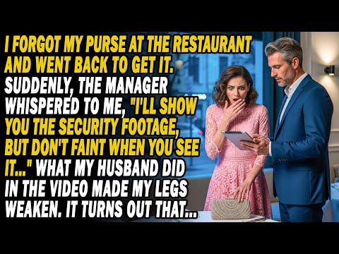 I Forgot My Purse and Came Back👜The Manager Whispered To Me 🤔Watch This Security Video🎥But Not...🤫