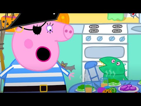 Making Dinner Spooky! | Peppa Pig Tales 👻 Peppa Pig at Halloween 🎃 Halloween Cartoons for Kids