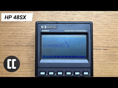 HP 48SX Calculator from 1990