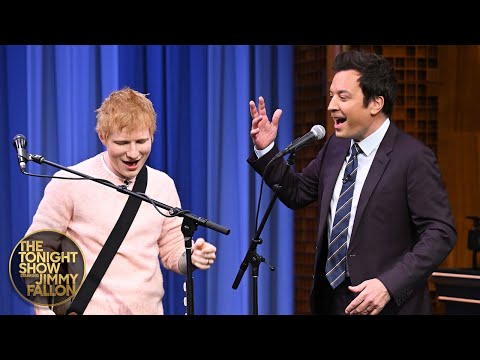 Ed Sheeran and Jimmy Build "Shape of You" Using a Looping Station | The Tonight Show