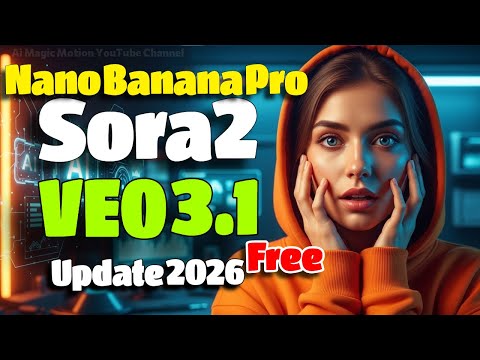 Unlimited FREE AI Animation in 2026 | Nano Banana Pro , Sora2 & VEO 3.1
