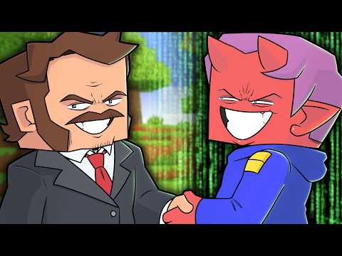 Schlatt let me ruin his Minecraft Server with Animation..