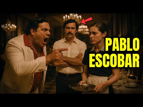 ¡LÁRGATE, POBRE! — Gritó El JEFE DE LA MAFIA A Una CAMARERA Frente A Pablo ESCOBAR — Su Castigo Fue…