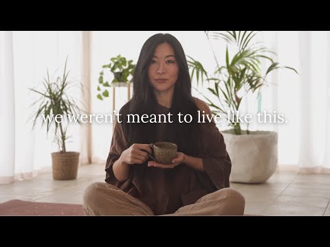 Going back to basics helped me feel human again (why we need it now more than ever!)