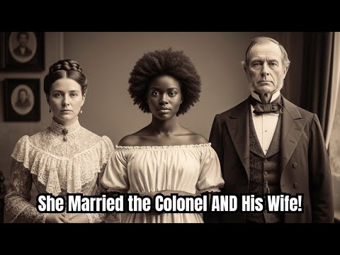The Beautiful Slave Who Married a Colonel and His Wife – No One Could Believe It