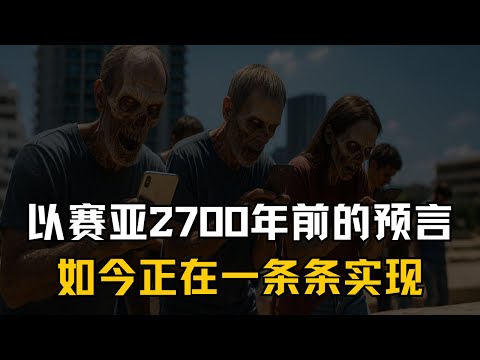 以赛亚在2700年前的预言，今天正在一条条实现！