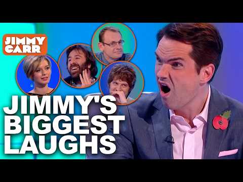 Jimmy's BIGGEST LAUGHS From Season 12!  | 8 Out of 10 Cats Highlights | Jimmy Carr