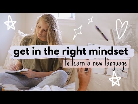 The Best Mindset for Learning A Language | How to Stay Motivated When Studying a Language 📚