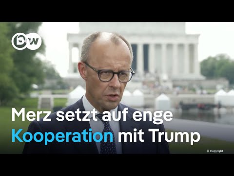 Exclusiv Interview mit Bundeskanzler Friedrich Merz | DW Nachrichten