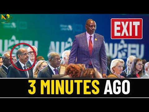 SHAMEFUL: Ruto 's Idea of Join Traore Ignored at Africa Union - EU Summit