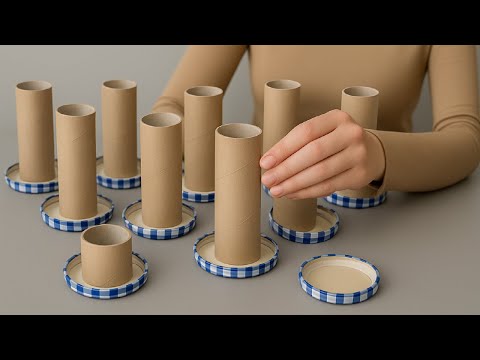 You won't believe it! I Made 50 pairs and SOLD everything. Genius DIY Idea with Toilet Paper Rolls