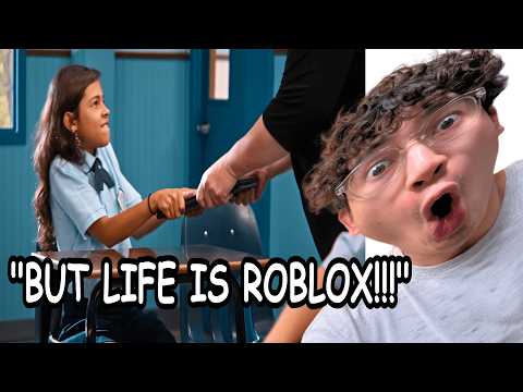 Teacher BANS Roblox From School 🤬😭🙏 (Dhar Mann Cringe)