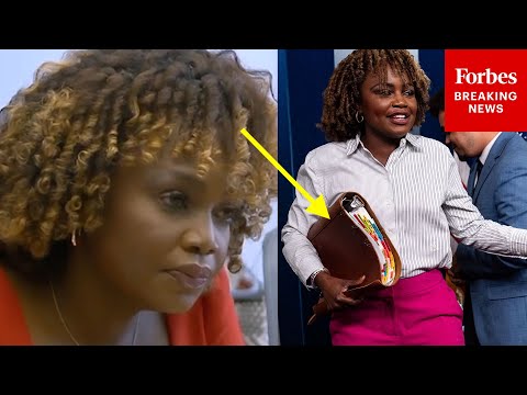 MUST WATCH: Karine Jean-Pierre Grilled About Use Of Binder—And Who Prepared Notes On Biden's Health