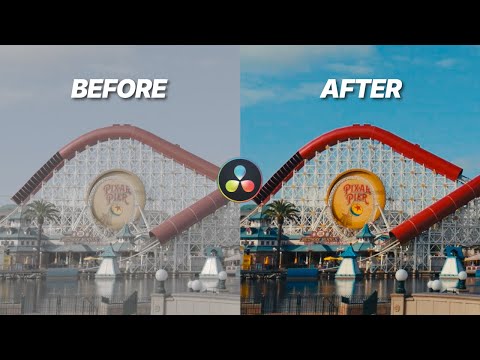 EASY Way To Color Grade D-Log M | DJI Pocket 3 | DaVinci Resolve Tutorial