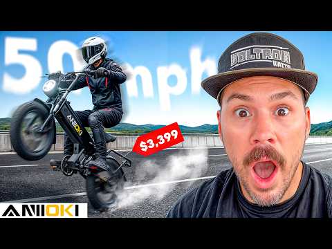 I Test The First EVER Dual Motor 60 Volt High Power e-bike! Aniioki A8 PRO MAX