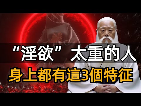 淫欲重的人,身上有這3個痕跡，有一個也要註意了！|放縱「淫欲」的4大果報，無人能夠幸免#zen #禪修