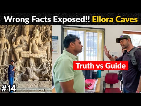 Ellora Caves... He Gave WRONG Info About Hindu Gods… I Had to Speak Up!