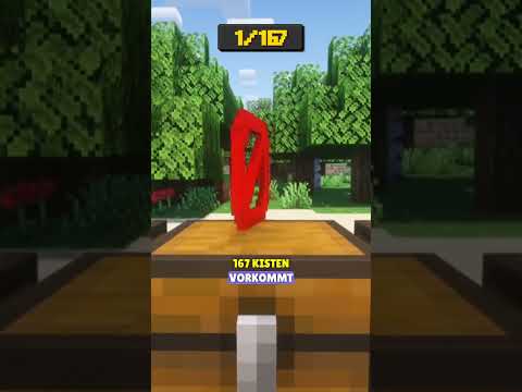 Das SELTENSTE TRUHEN-ITEM in Minecraft...🤯💎 #minecraft #minecraftfacts #minecrafthacks #mcpe