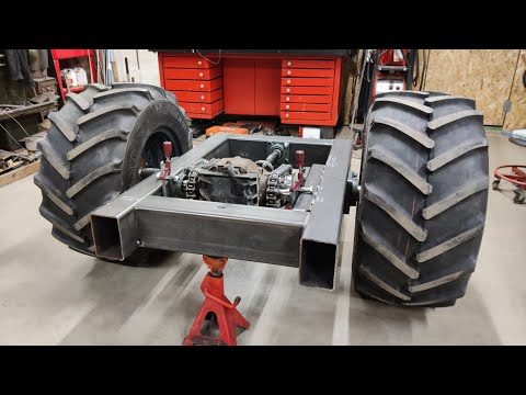 6x6 Mini-Forwarder BUILD Ep.4 - Frame & Drive System