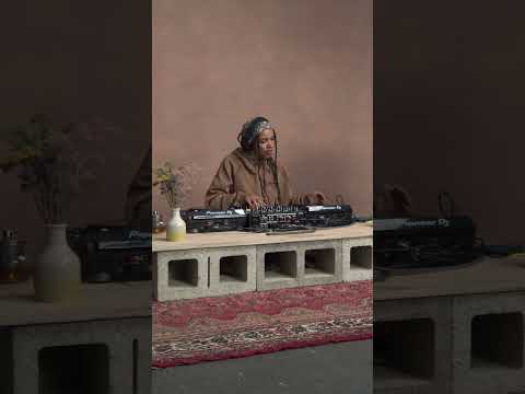 Anja in her groove 🎶 Full video on our channel #djshorts #downtempo