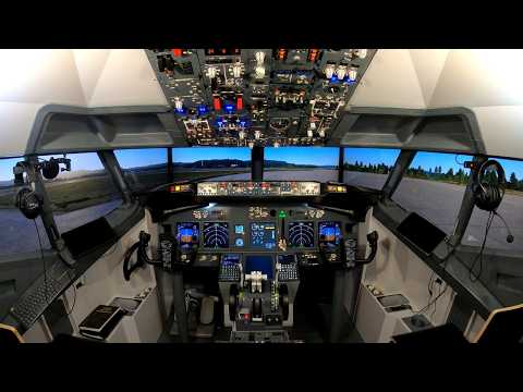 Tour of my DIY 737 home cockpit