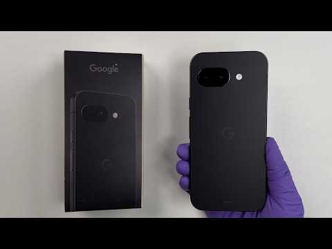 Google Pixel 9a Unboxing - ASMR