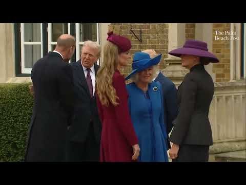 Trump joins King Charles III for parade of troops and pomp and circumstance at Windsor Castle