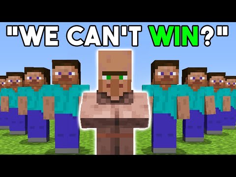 Minecraft but I fight the ULTIMATE VILLAGER