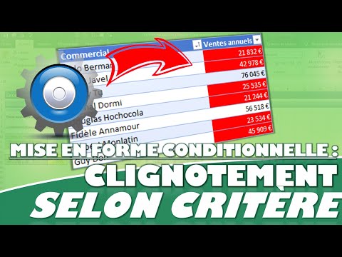 Comment faire clignoter une cellule Excel selon un critère ? La mise en forme dynamique