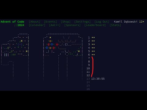 Advent of Code 2024 | Days 7-12 Live-coding